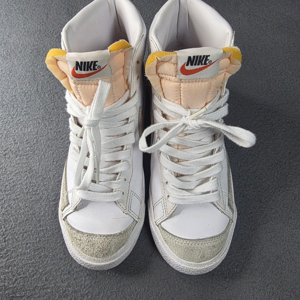 Nike Blazer Mid 77 Vintage White Pink Oxford CZ1055-118 Womens 7 High Top Shoes